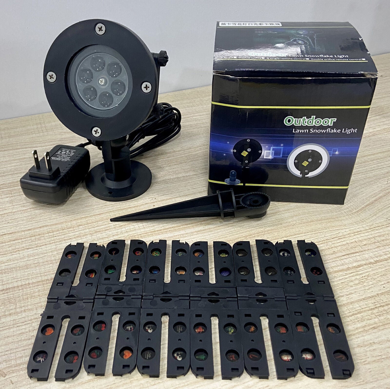 Proyector Navideño LED de 48 Patrones – Iluminación Exterior Premium | Envío Rápido desde USA