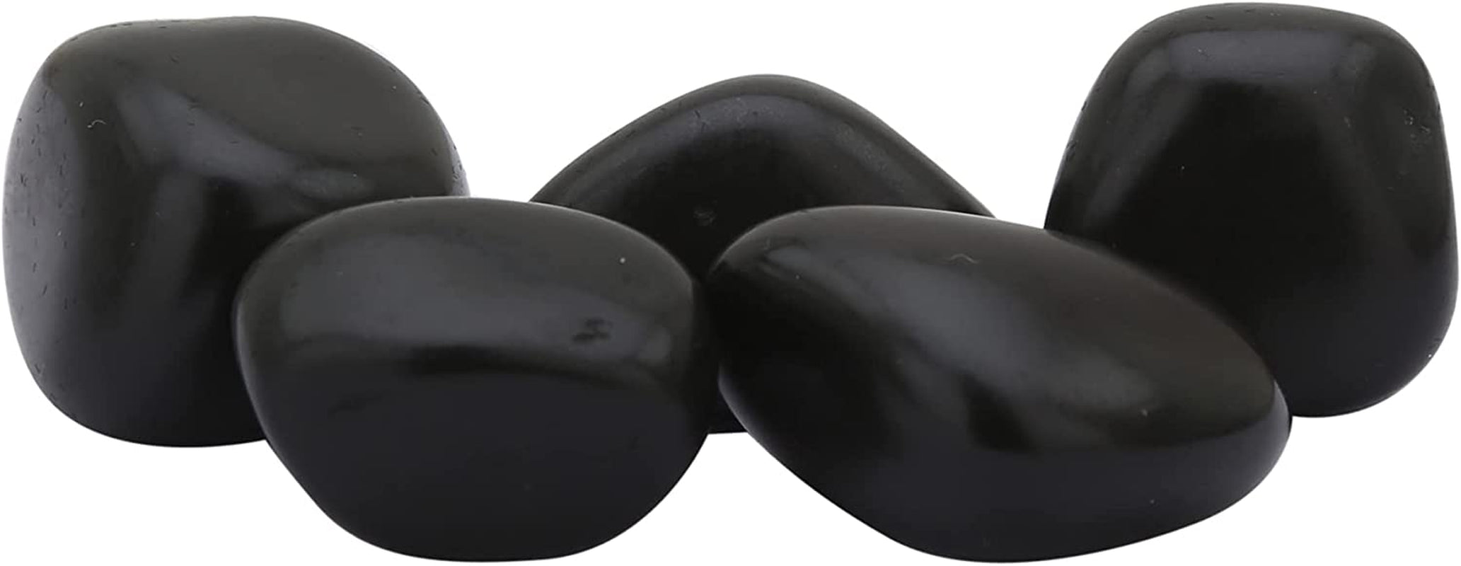 Real Crystals and Healing Stones - Healing Crystals for Beginners- Healing Stones Tumbled Crystals for Witchcraft (3, Black Onyx)